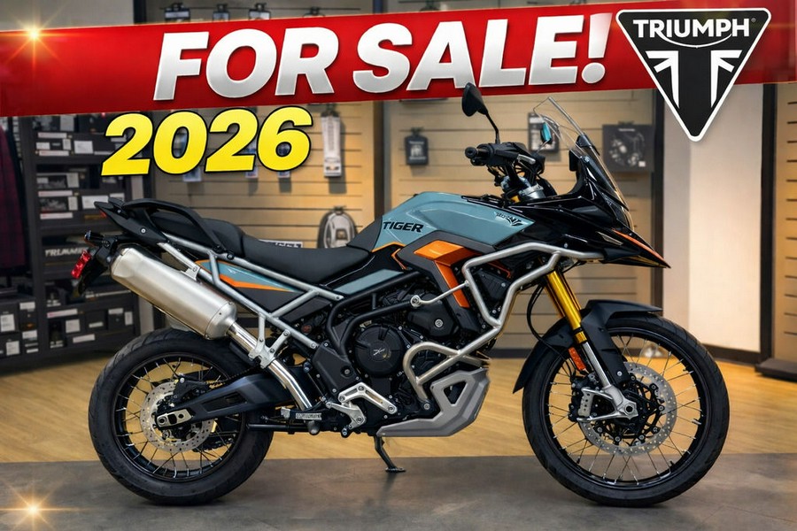 2026 Triumph Tiger 900 Desert Edition
