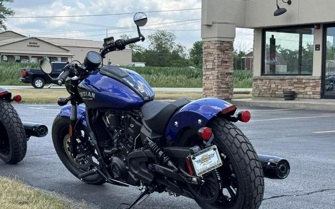 2025 Indian Motorcycle® Scout® Bobber Limited +Tech Spirit Blue Metallic