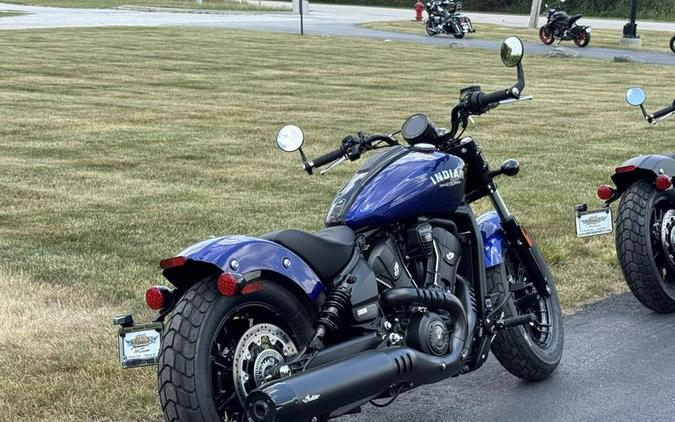 2025 Indian Motorcycle® Scout® Bobber Limited +Tech Spirit Blue Metallic