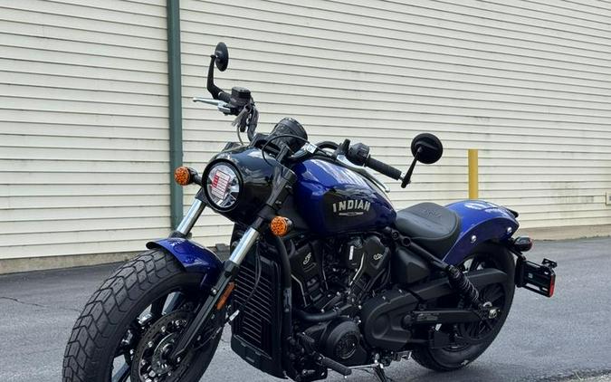 2025 Indian Motorcycle® Scout® Bobber Limited +Tech Spirit Blue Metallic