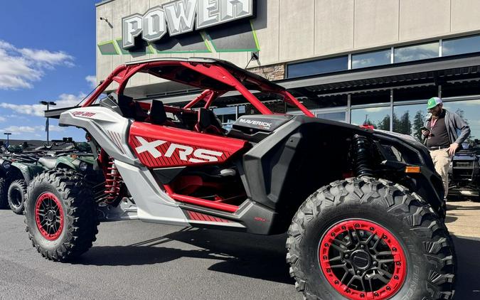 2025 Can-Am® Maverick X3 X rs Turbo RR with Smart-Shox Fiery Red & Hyper Silver