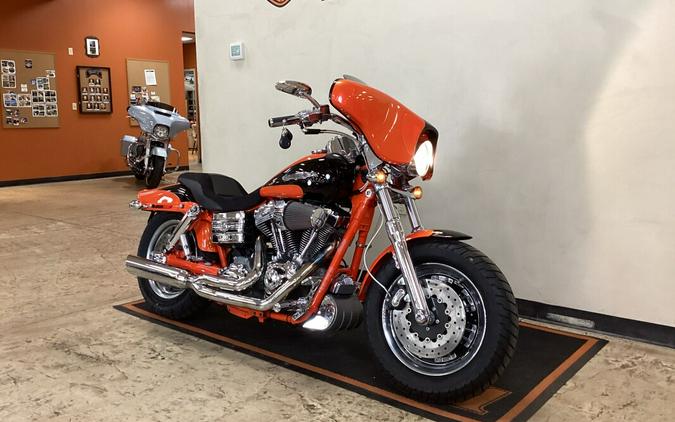 2009 Harley-Davidson Fat Bob Electric Orange and Black FXDFSE