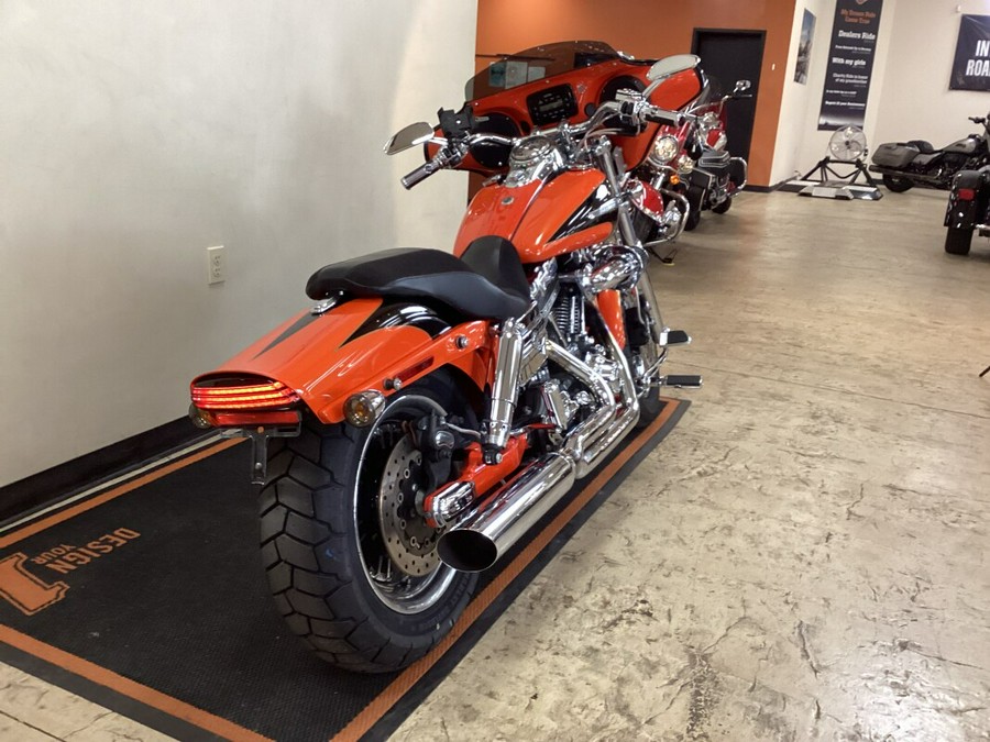 2009 Harley-Davidson Fat Bob Electric Orange and Black FXDFSE