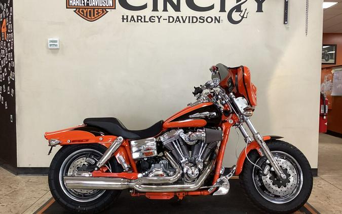 2009 Harley-Davidson Fat Bob Electric Orange and Black FXDFSE