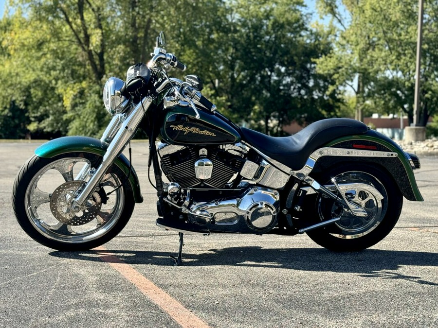 2006 Harley-Davidson Fat Boy® Two-Tone Suede Green Pearl/Vivid Black