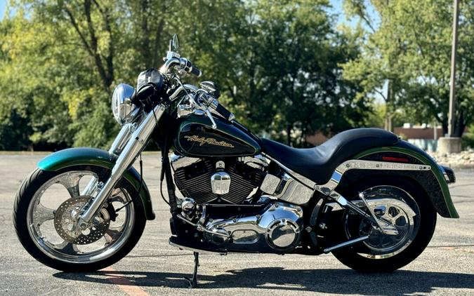 2006 Harley-Davidson Fat Boy® Two-Tone Suede Green Pearl/Vivid Black