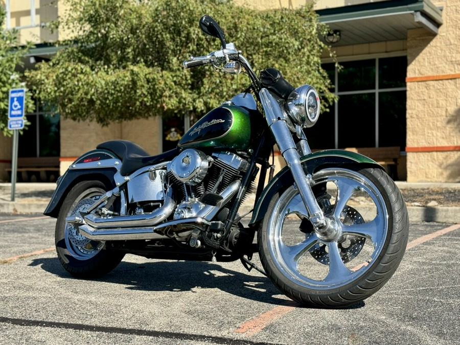 2006 Harley-Davidson Fat Boy® Two-Tone Suede Green Pearl/Vivid Black