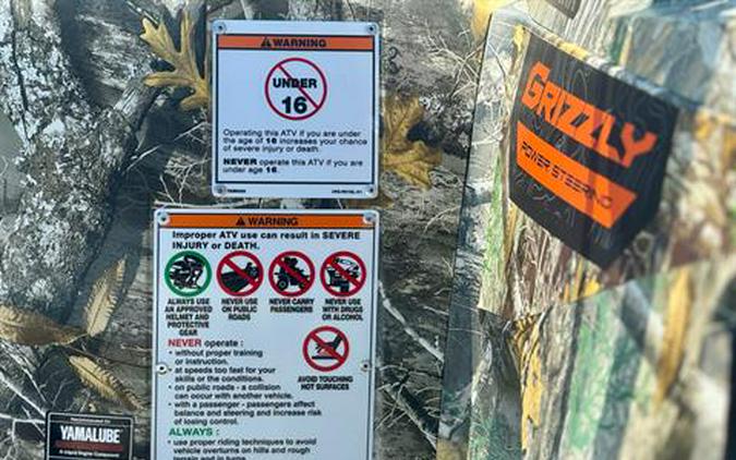 2025 Yamaha Grizzly EPS Camo