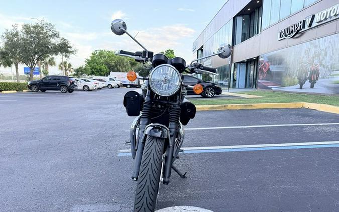2023 Triumph Bonneville T120 Black Jet Black