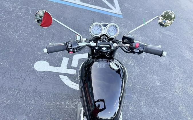 2023 Triumph Bonneville T120 Black Jet Black