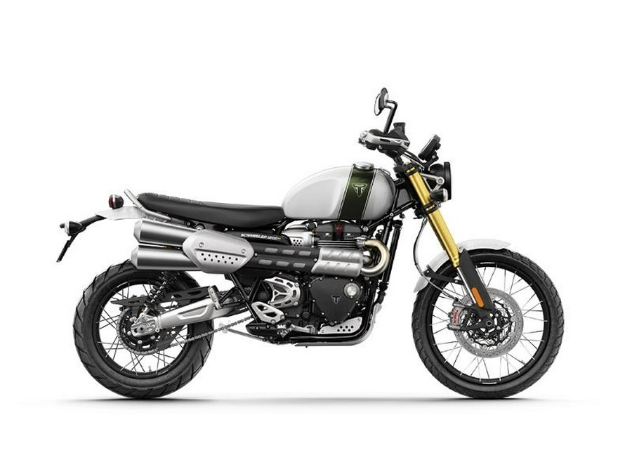 2019 Triumph Scrambler 1200 XE Fusion White