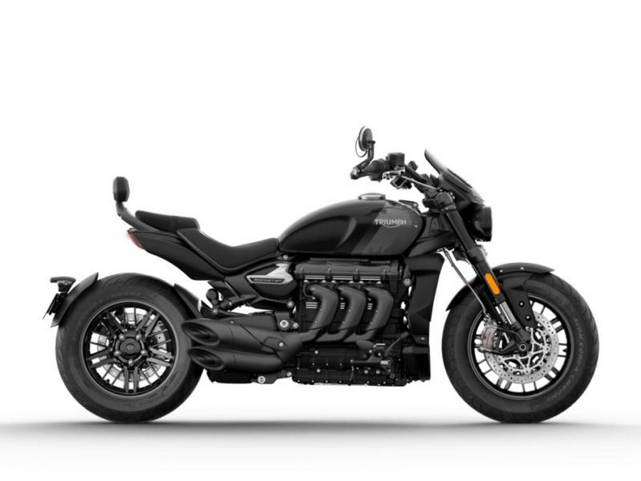 2022 Triumph Rocket 3 GT Triple Black Sapphire Black Silver Ice