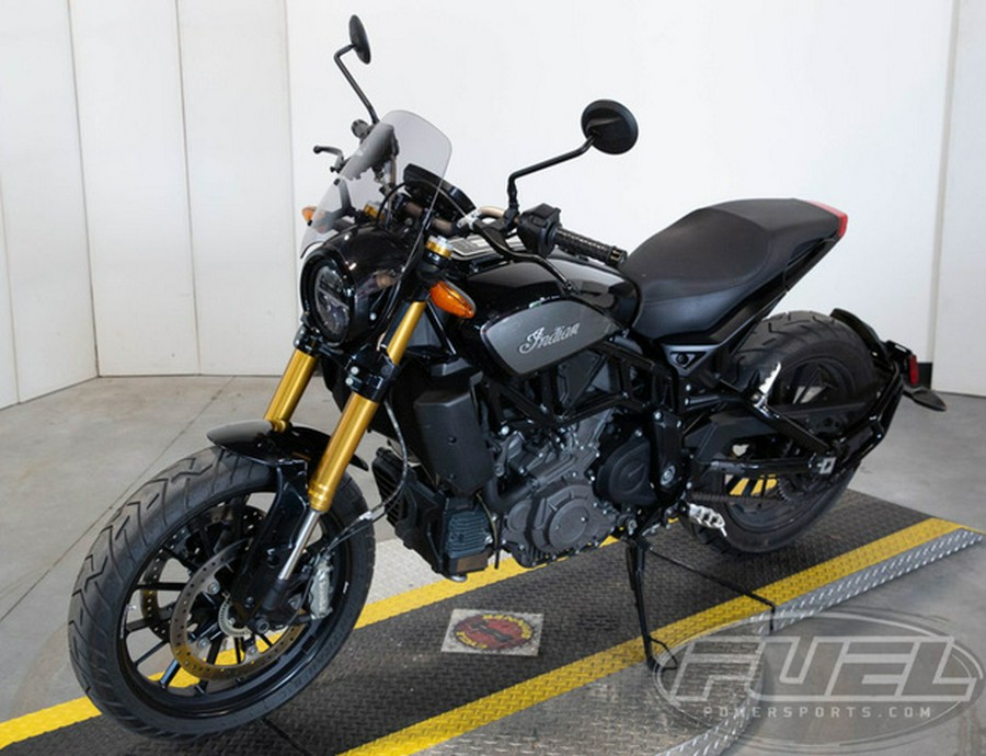 2019 Indian FTR 1200 S Titanium Metallic Over Thunder Black P