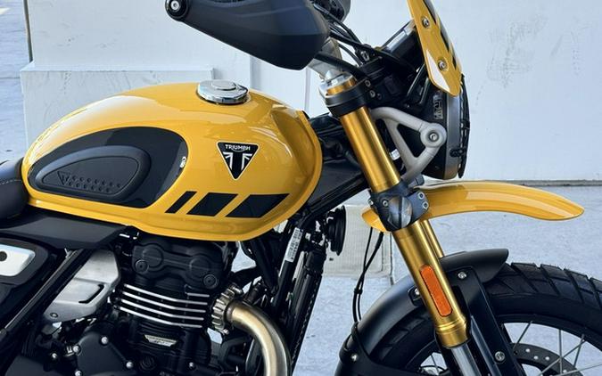 2026 Triumph Scrambler 400 XC Racing Yellow