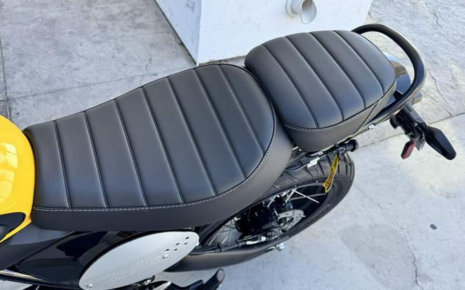 2026 Triumph Scrambler 400 XC Racing Yellow