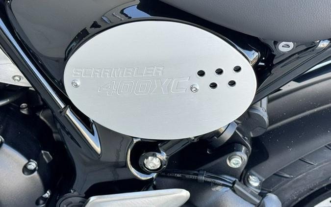 2026 Triumph Scrambler 400 XC Racing Yellow