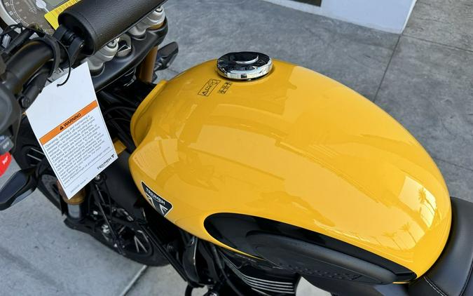 2026 Triumph Scrambler 400 XC Racing Yellow