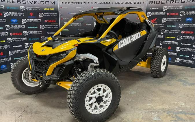 2024 Can-Am® Maverick R X RS Carbon Black & Neo Yellow