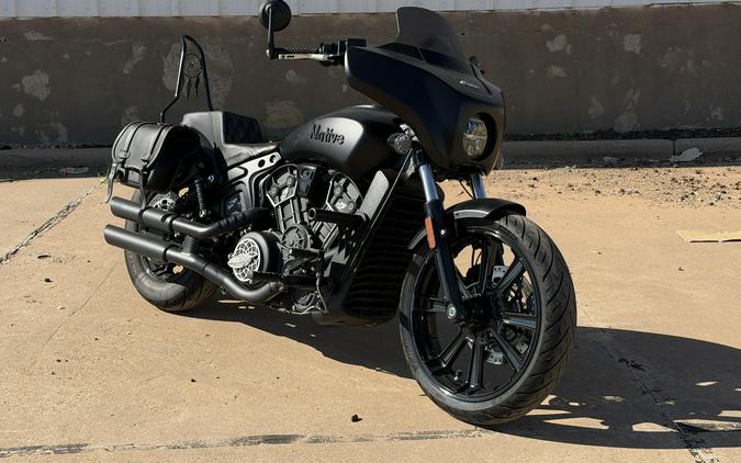 2022 INDIAN MOTORCYCLE SCOUT ROGUE ABS BLACK SMOKE MIDNIGHT 49ST