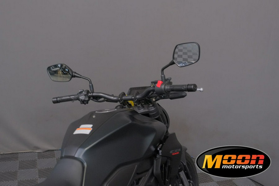 2024 Honda CB300R ABS ABS MATTE BLACK METALLIC