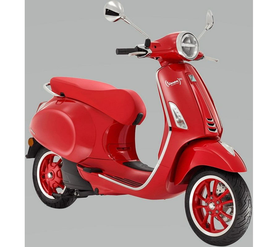 2023 Vespa Elettrica 70 km/h (RED) 45 mph