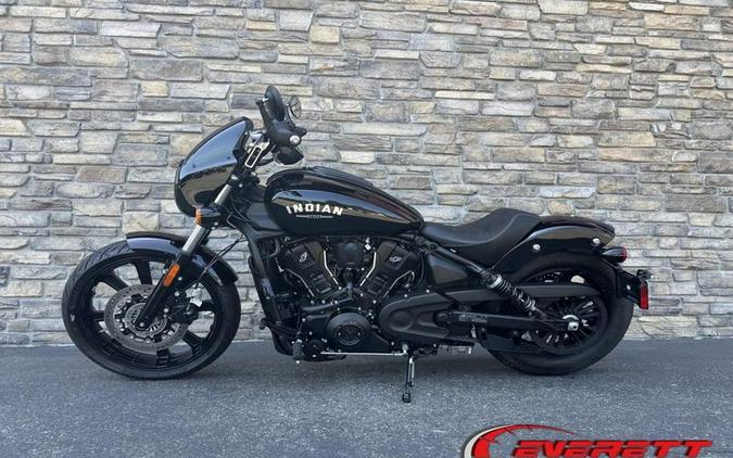 2025 Indian Motorcycle® Sport Scout® Limited +Tech Black Metallic