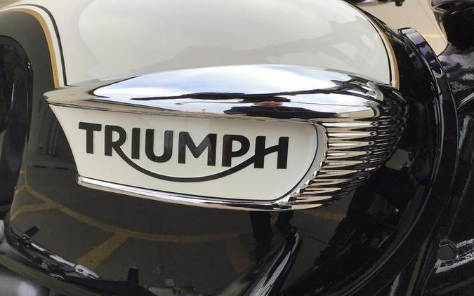 2018 Triumph Bonneville Speedmaster Fusion White and Phantom Black