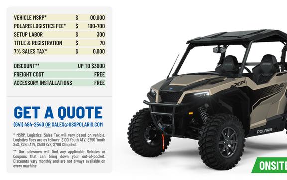 2024 Polaris Industries GENERAL® XP 1000 Premium