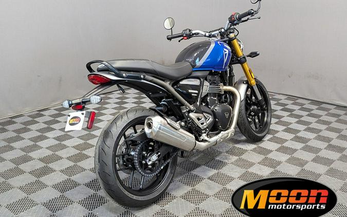 2024 Triumph Speed 400 Caspian Blue Storm Grey