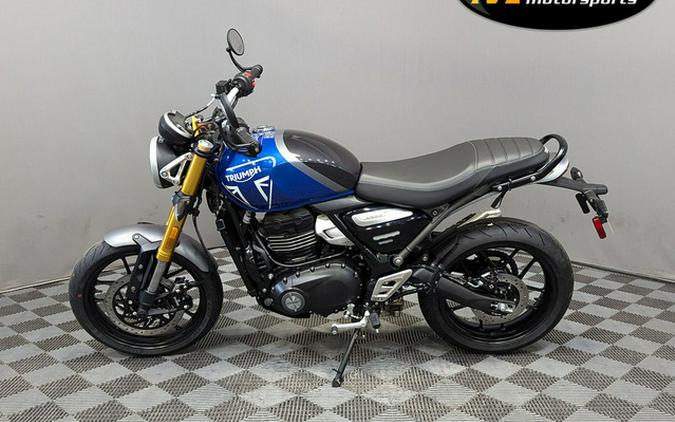 2024 Triumph Speed 400 Caspian Blue Storm Grey