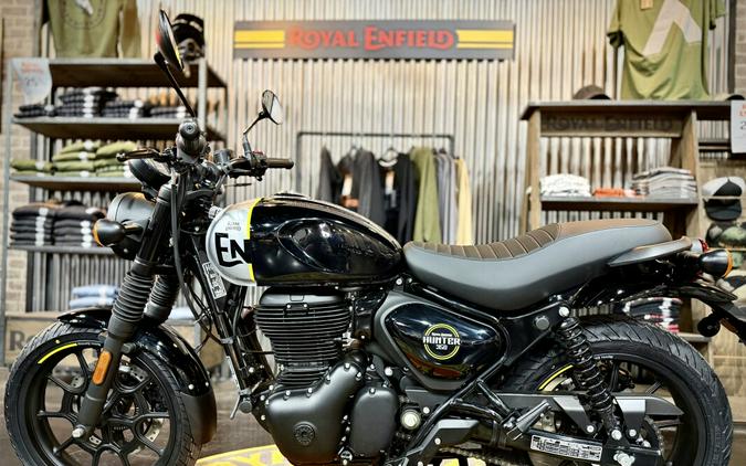 2024 Royal Enfield Hunter 350 Rebel Black