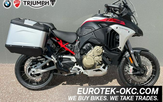 2023 Ducati Multistrada V4 Rally Brushed Aluminum & Matte Black