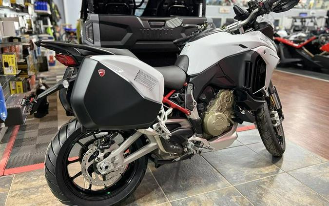 2023 Ducati Multistrada V4S Iceberg White - Alloy Wheels