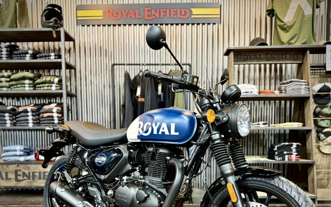 2024 Royal Enfield Hunter 350 Rebel Blue