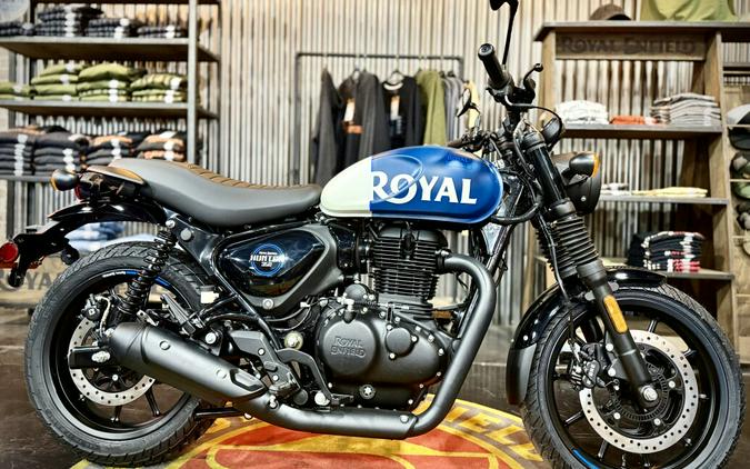 2024 Royal Enfield Hunter 350 Rebel Blue