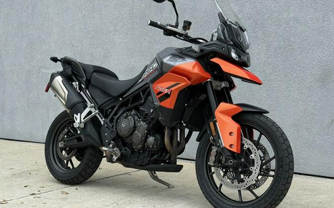 2023 Triumph Tiger 850 Sport GraphiteBaja Orange