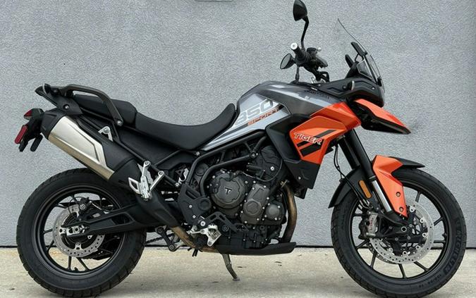 2023 Triumph Tiger 850 Sport GraphiteBaja Orange