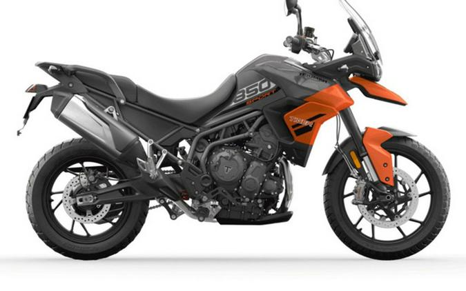 2023 Triumph Tiger 850 Sport GraphiteBaja Orange