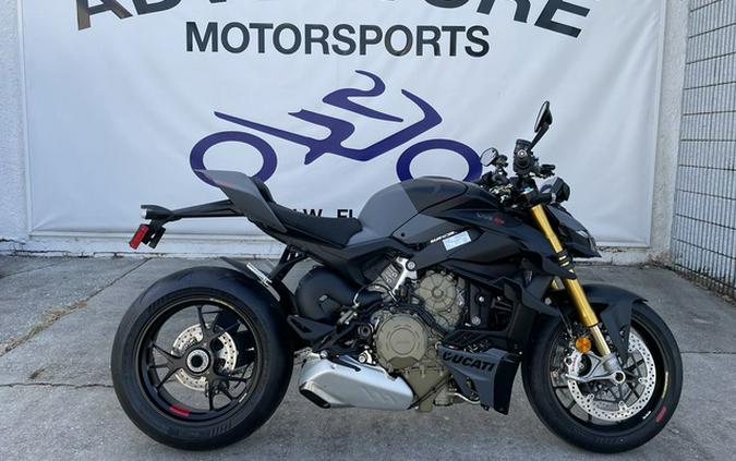 2024 Ducati Streetfighter V4 S Grey & Black