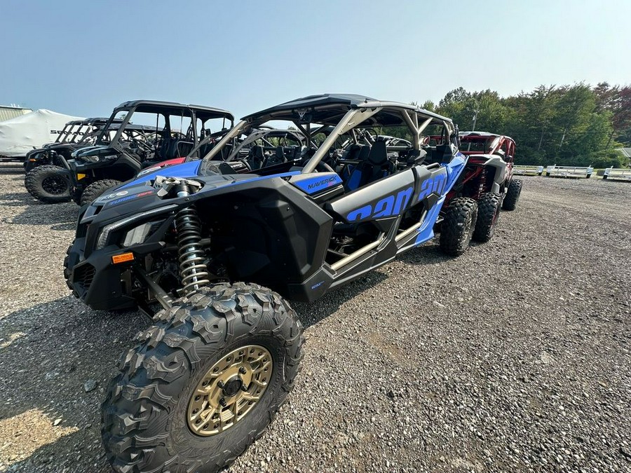 2024 Can-Am® Maverick X3 MAX X rs Turbo RR with Smart-Shox Dazzling Blue & Carbon Black