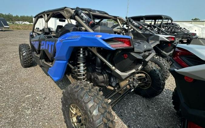 2024 Can-Am® Maverick X3 MAX X rs Turbo RR with Smart-Shox Dazzling Blue & Carbon Black