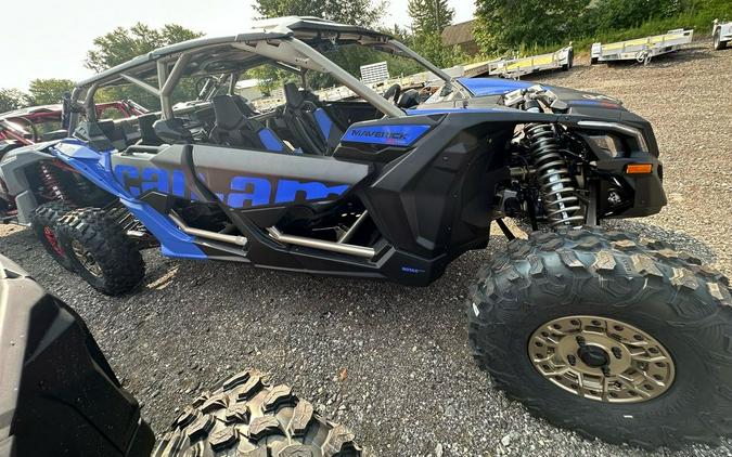 2024 Can-Am® Maverick X3 MAX X rs Turbo RR with Smart-Shox Dazzling Blue & Carbon Black