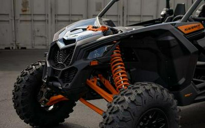 2026 Can-Am® Maverick X3 Max RS Turbo RR Scandi Blue & Orange Crush