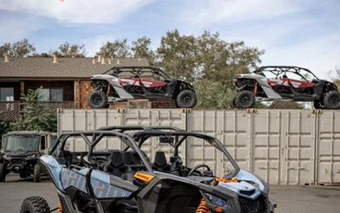 2026 Can-Am® Maverick X3 Max RS Turbo RR Scandi Blue & Orange Crush