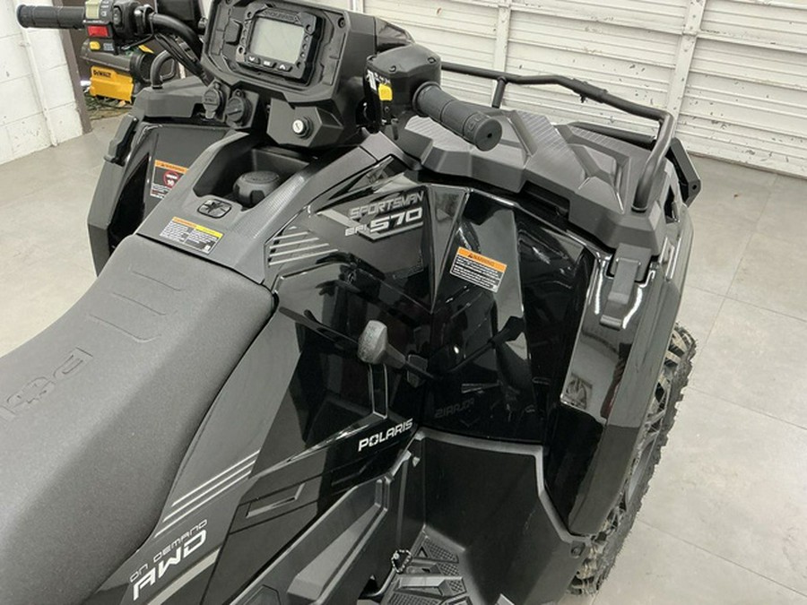 2026 Polaris Sportsman 570 Trail TRAIL - ONYX BLACK