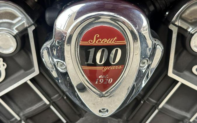 Used 2020 Indian Motorcycle Scout 100th Anniversary Edition