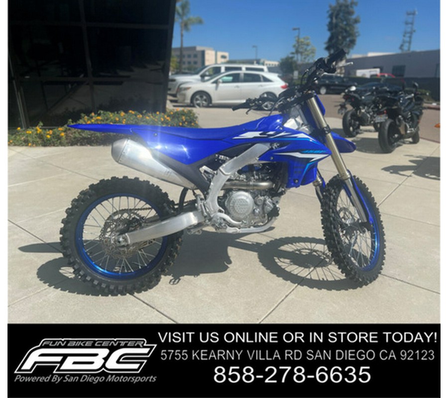 2026 Yamaha YZ 450F Team Yamaha Blue