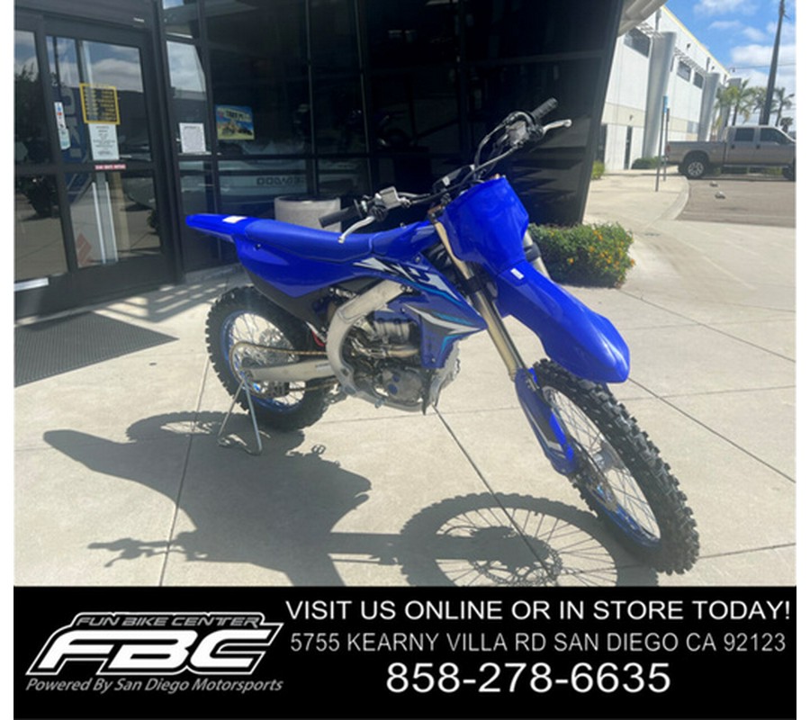 2026 Yamaha YZ 450F Team Yamaha Blue