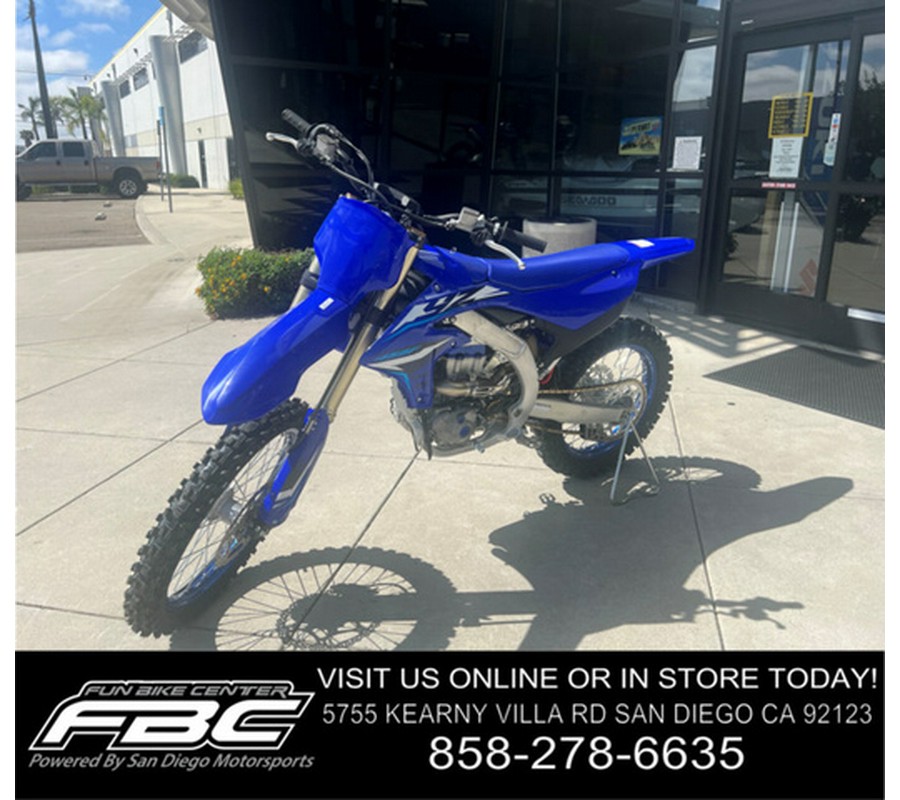 2026 Yamaha YZ 450F Team Yamaha Blue