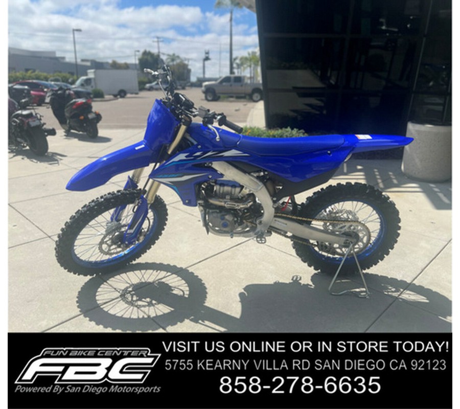 2026 Yamaha YZ 450F Team Yamaha Blue